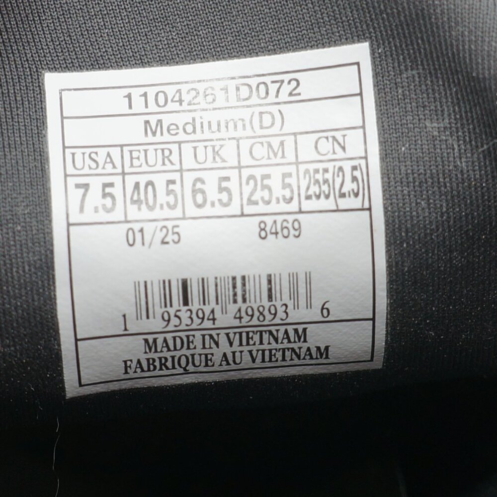 Brooks Cascadia 18 Men's Size 7.5 Black Trail Running Shoes 1104261D072 - Picture 10 of 10